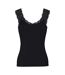 Débardeur Barbera Femme Noir Pieces-3