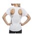 T-shirt Blanc Femme Adidas Cut out - S