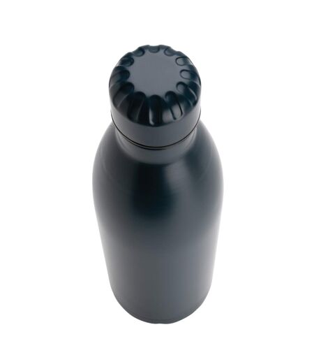 Stainless steel 750ml water bottle one size blue XD Collection