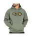 Sweat à capuche vert homme ddp 1dd-1