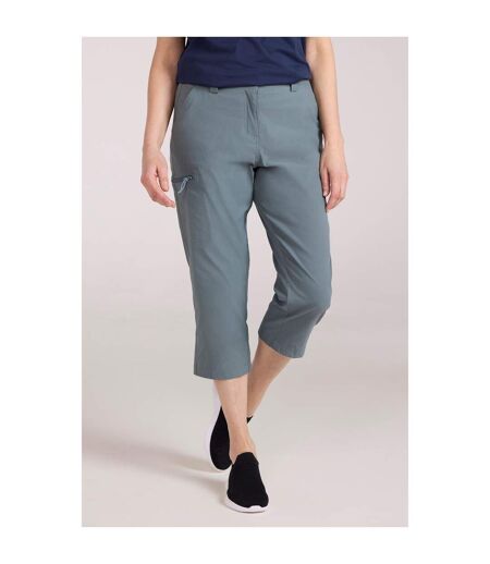 Pantacourt Hiker Femme Vert Pâle Mountain Warehouse