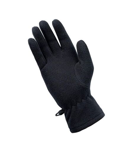 Hi-Tec Womens/Ladies Salmo Logo Ski Gloves (Black)