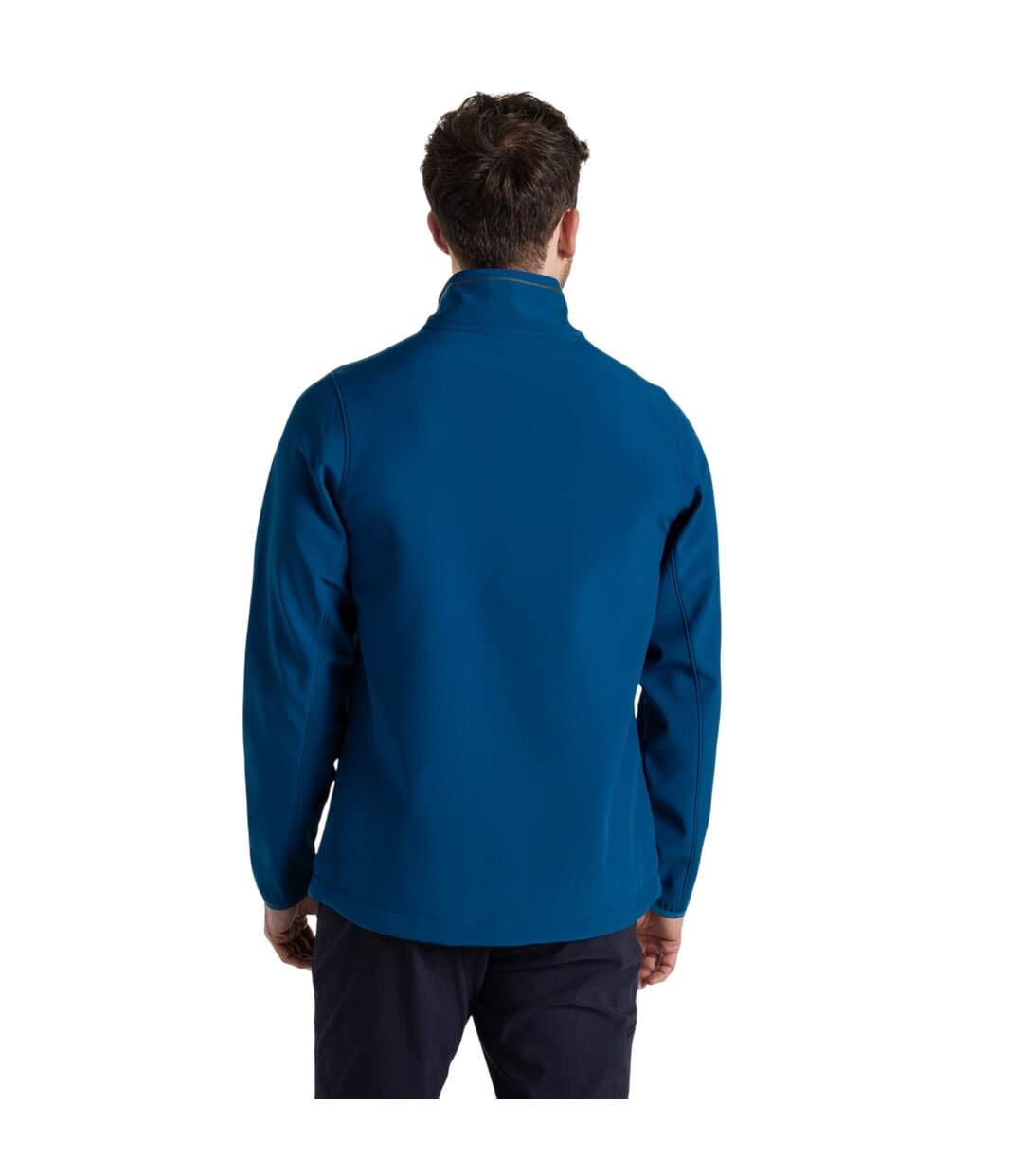 Mens Basecamp Soft Shell Jacket Poseidon Blue Craghoppers Expert-3