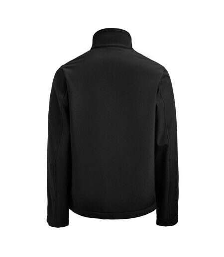 Mens Airwalk Soft Shell Jacket Black Printer RED