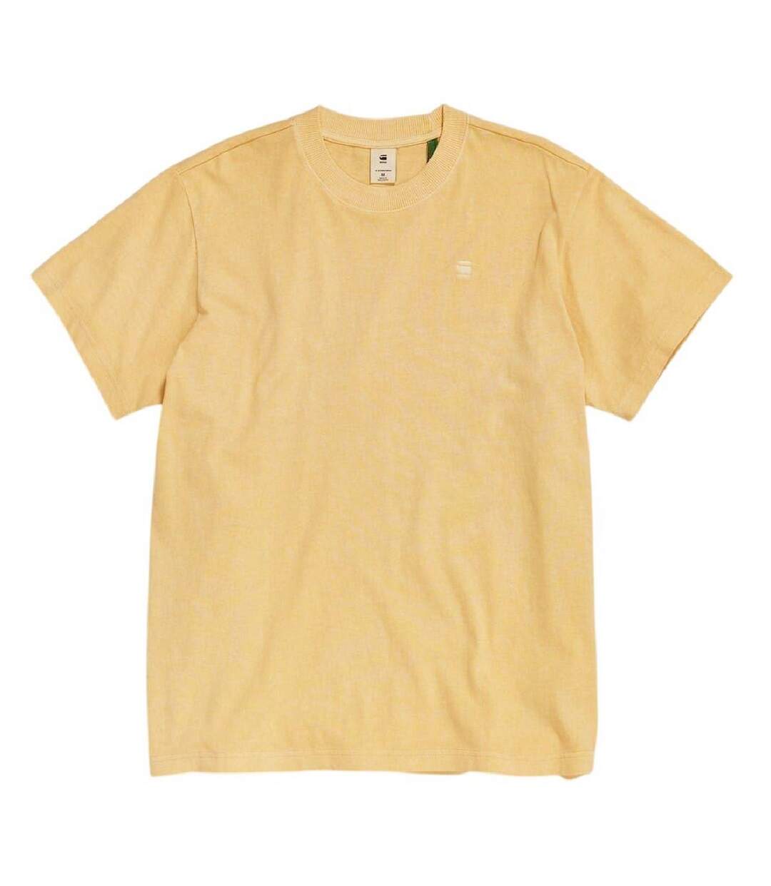 Unisex Adult Embroidered Logo Regular T-shirt Harvest Orange G-Star-2
