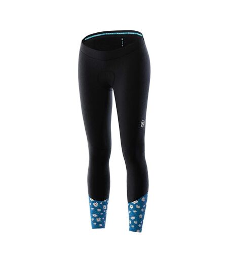 Collant Femme Noir Bleu Bicycle Line