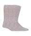3 Pack Mens Warm Ribbed Knitted Wool Work Boot Socks-1