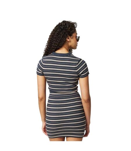 Robe Moulante Motif/style À Rayures Femme Carbone Jack Wills