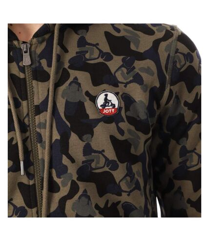 Sweat Zippé Kaki/Noir Homme Jott Mexico Camo - 3XL