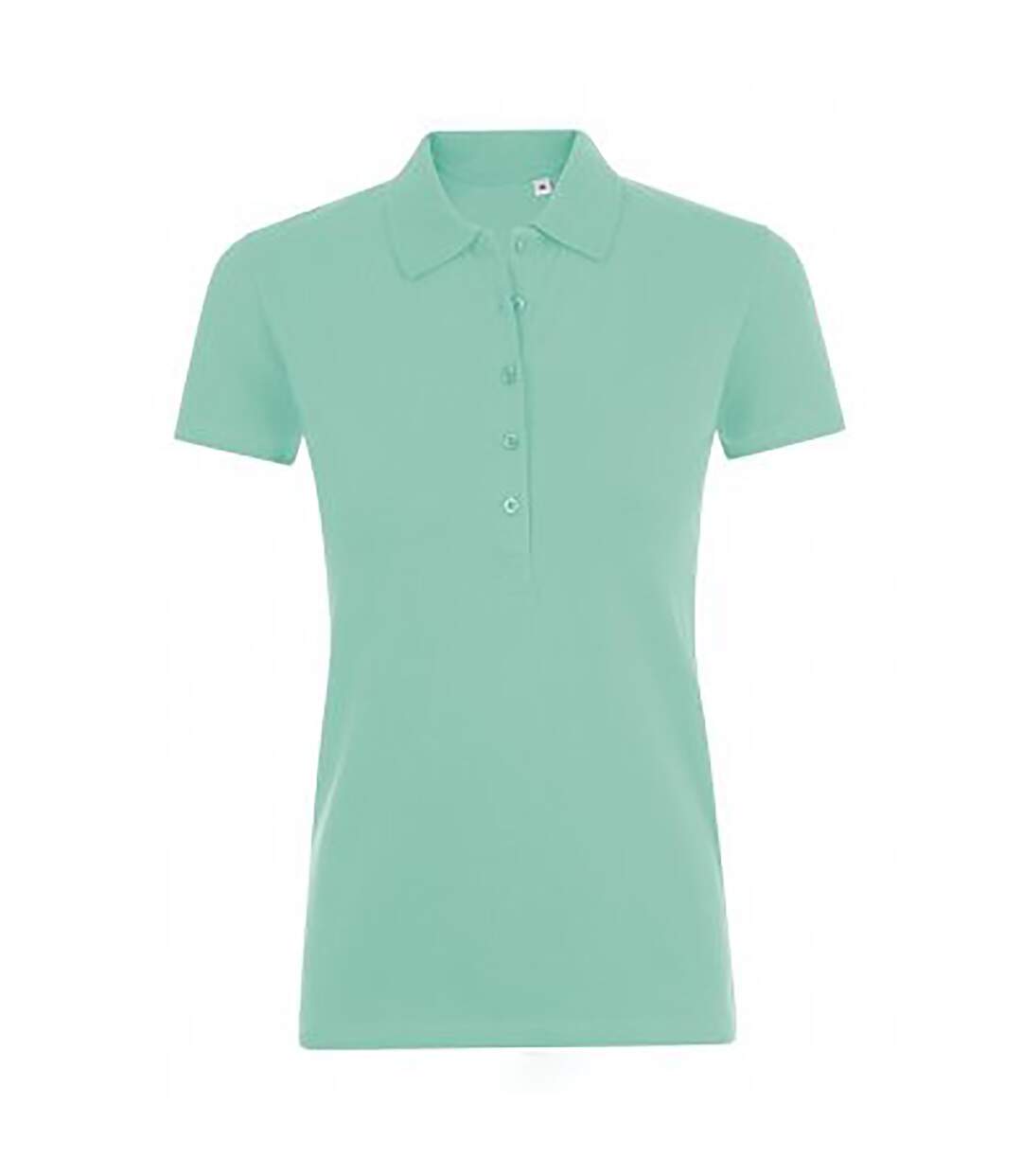 Phoenix polo uni femme menthe SOLS-1