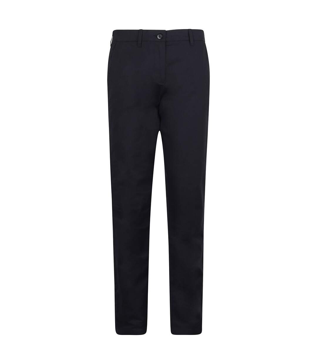 Womens/ladies Stretch Chinos Navy Henbury-1