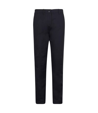 Womens/ladies Stretch Chinos Navy Henbury
