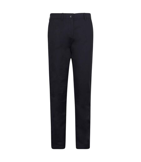Womens/ladies Stretch Chinos Navy Henbury