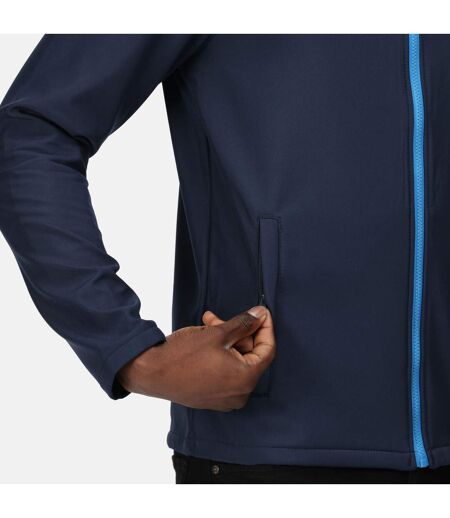 Mens Soft Shell Jacket Navy French Blue Regatta Professional