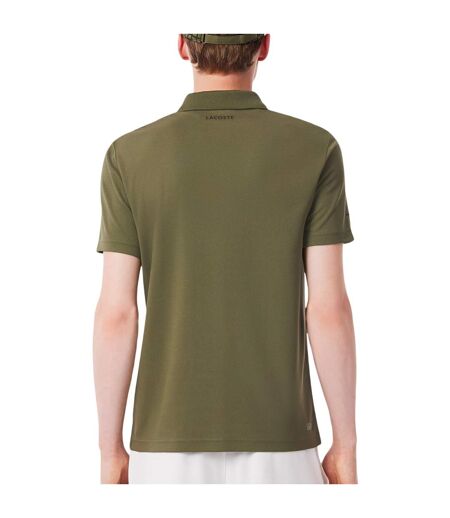 Mens Ultra Dry Slim Polo Shirt Green Lacoste