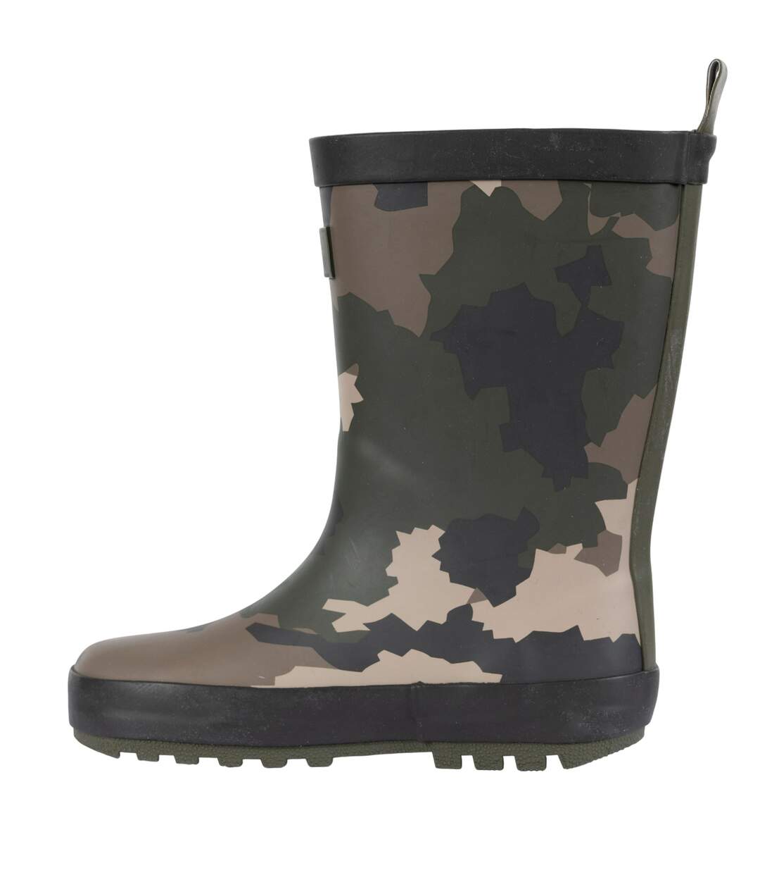 Trespass - Bottes de pluie PUDDLE - Enfant (Vert / Marron / Noir) - UTTP5971-3