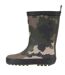 Trespass - Bottes de pluie PUDDLE - Enfant (Vert / Marron / Noir) - UTTP5971-3