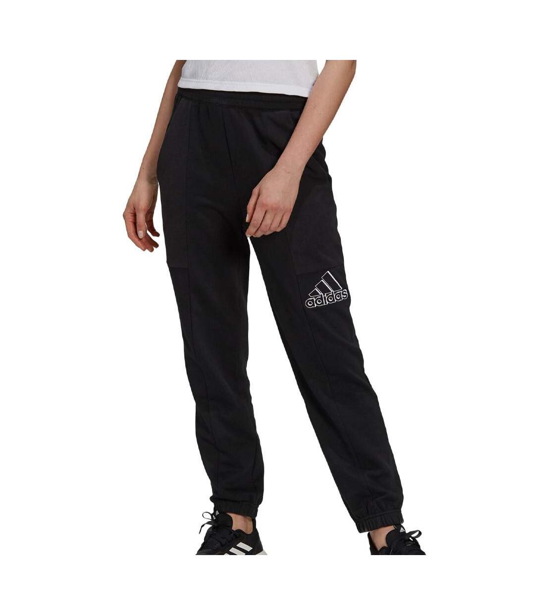 Jogging Noir Femme Adidas W Q4 Bluv Pt - M-1