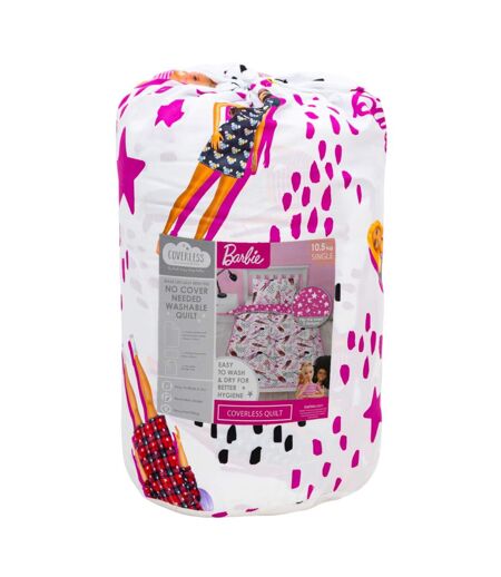 Stars Reversible Duvet Set Multicoloured Barbie