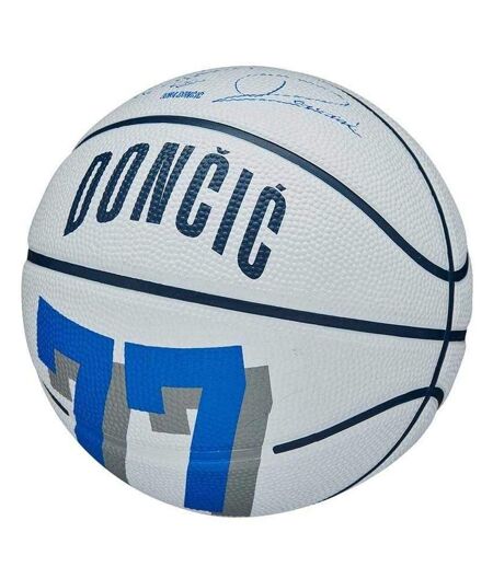 Mini Ballon De Basket Player Taille 3 Blanc Wilson