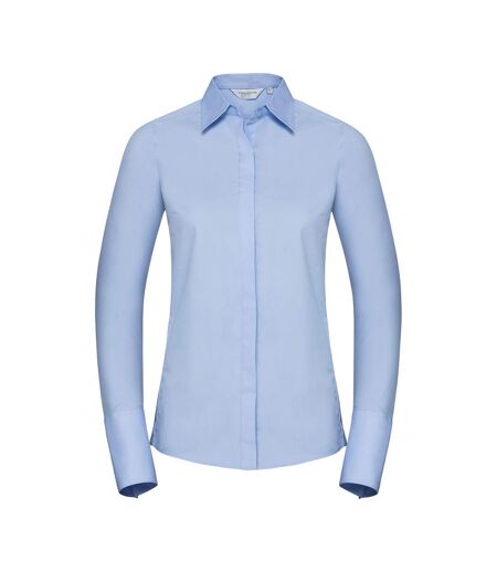 Chemisier Ultimate Femme Bleu Ciel Vif Russell Collection
