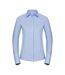 Chemisier Ultimate Femme Bleu Ciel Vif Russell Collection-1