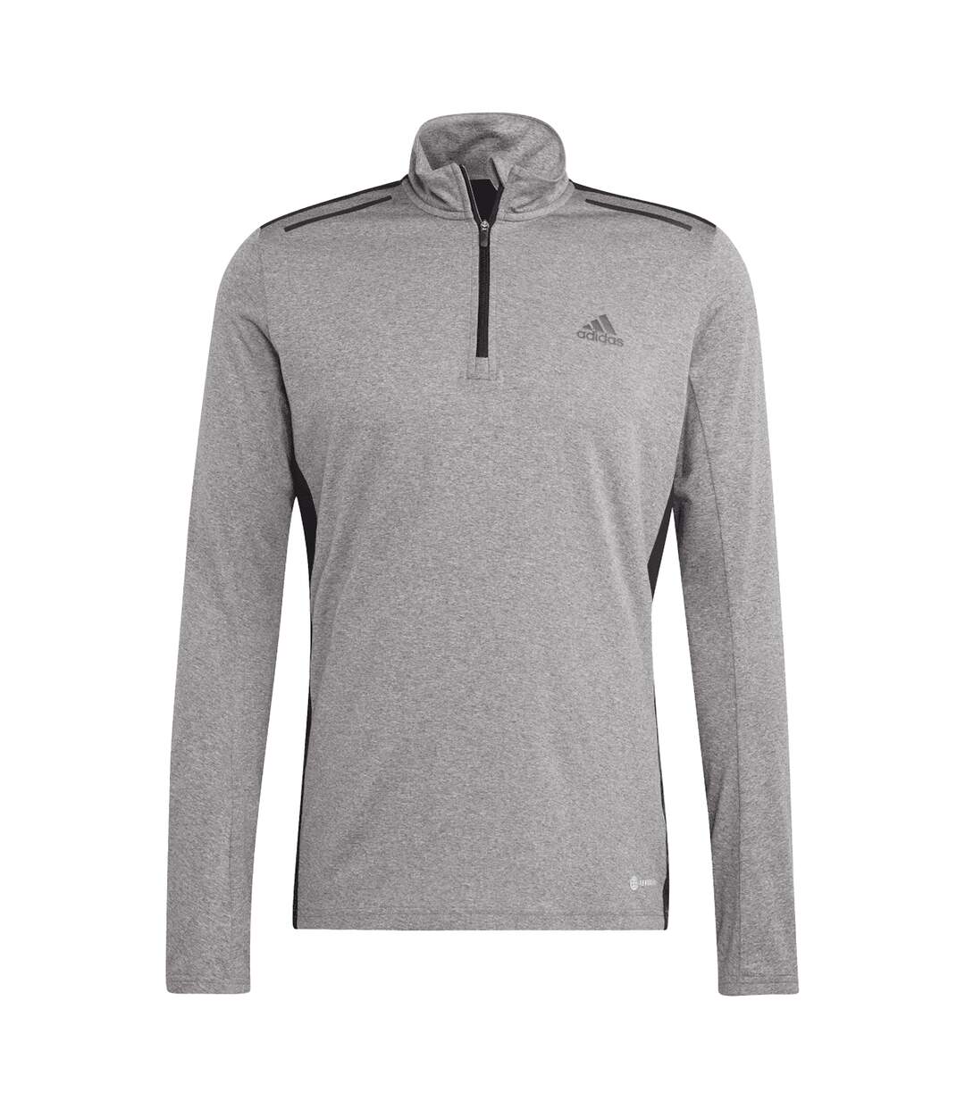 Haut Homme Gris Chiné Adidas-2
