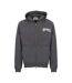 Mens Oversized Full Zip Hoodie Forged Iron Jack Wills-1