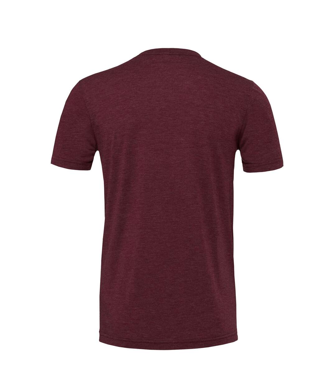 Canvas Triblend T-shirt À Manches Courtes Homme Pourpre Bella + Canvas-2