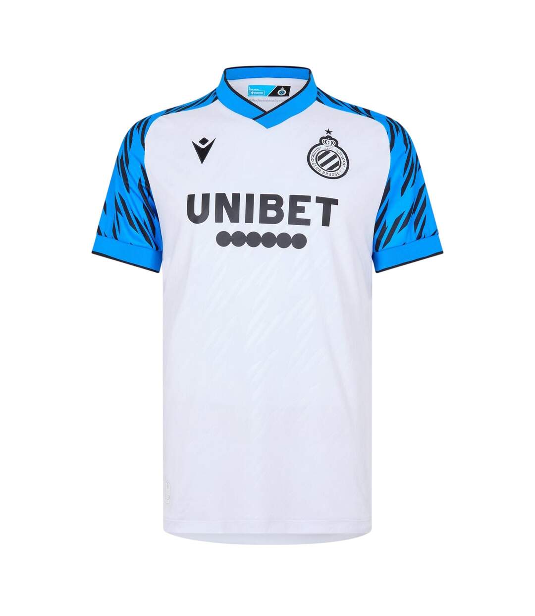 Maillot Extérieur Motif/style Macron 23/24 Homme Noir Bleu Club Brugge KV-1