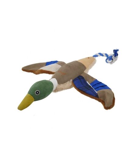 Duck plush dog toy one size blue Joules