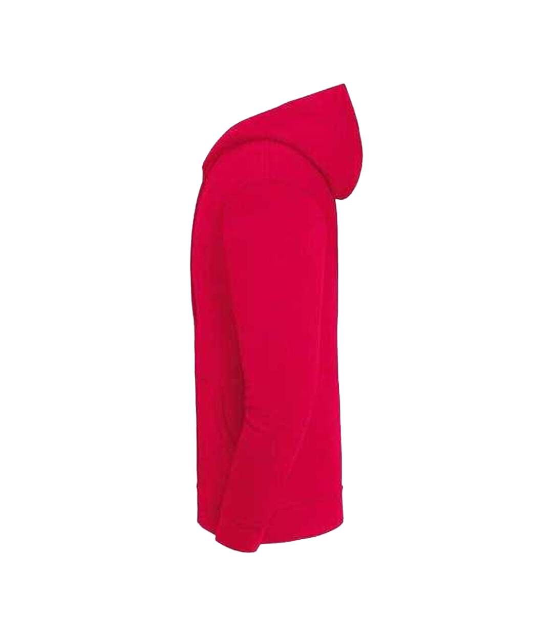 Veste Unie À Capuche Ajustable Iconic Premium Adulte Rouge Fruit Of The Loom-3