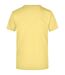 T-shirt Adulte Jaune Clair James And Nicholson-2