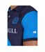 Polo Motif/style Rayure Diagonale Homme Bleu Marine Raging Bull-4