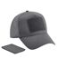 Casquette De Baseball Adulte Gris Foncé Beechfield-1