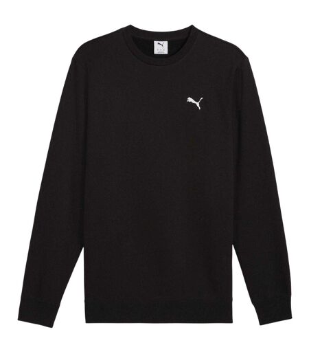 Mens Ess Fleece Sweatshirt  Black Puma