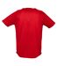 SOLS Mens Sporty Short Sleeve Performance T-Shirt (Red) - UTPC303