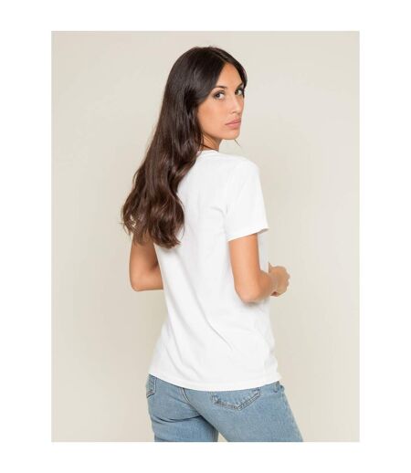 T-shirt col rond message FIBEXO - Dona X Lisa