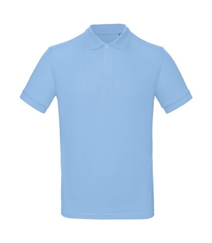 Polo inspire homme bleu ciel B&C B&C