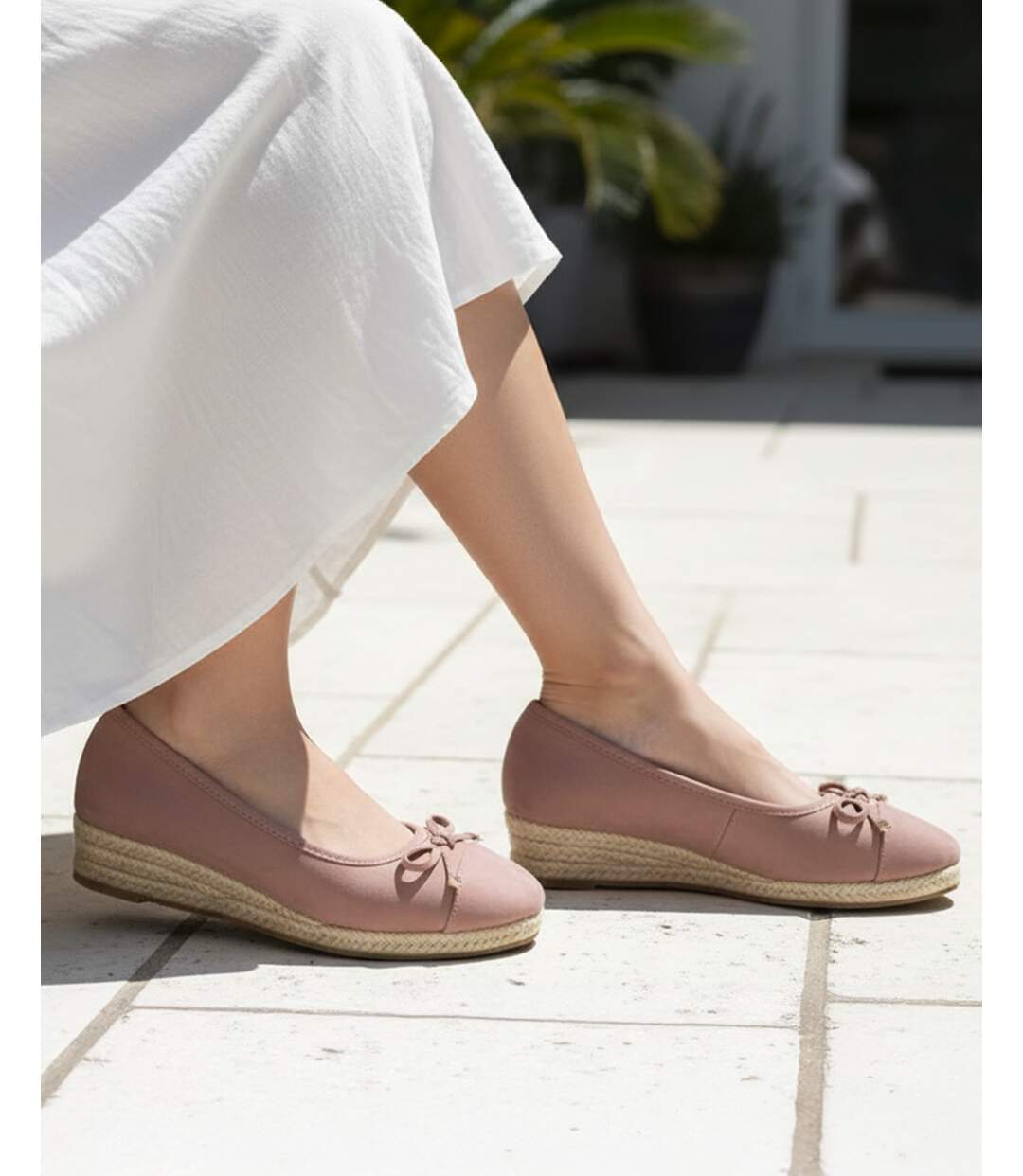Isotoner Ballerines femme semelle à mémoire de forme, talon 4 cm, très confortables-2