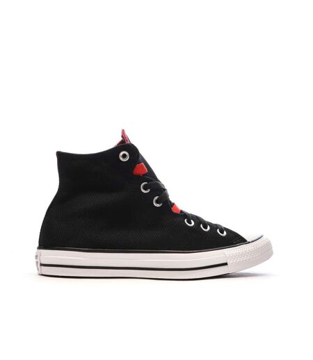 Baskets noires/rouge/blanches converses  chuck taylor all star