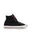 Baskets noires/rouge/blanches converses  chuck taylor all star-2