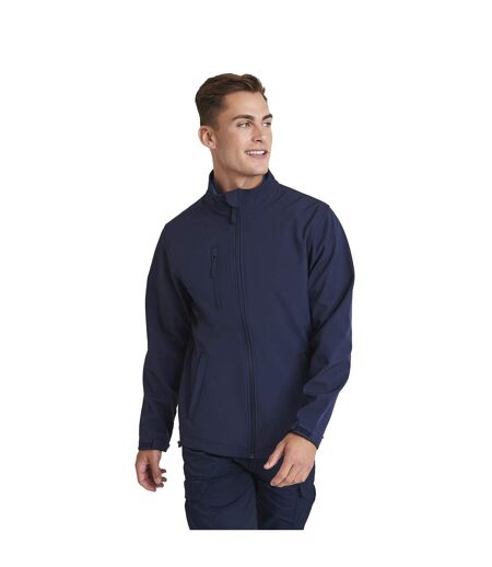 PRO RTX Mens 3 Layer Soft Shell Jacket (Navy)