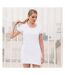 T-shirt robe femme blanc Skinni Fit-3