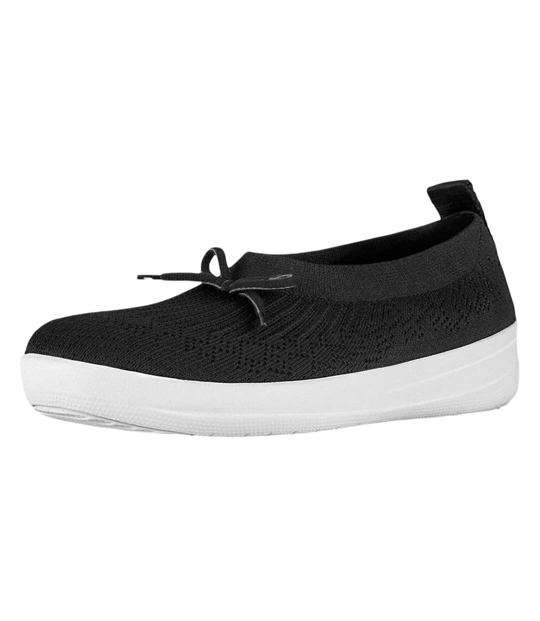 Ballerines Motif/style Nœud Uberknit Femme Noir FitFlop-4