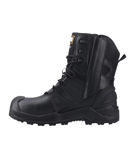 Mens Storm Force 8 Waterproof Safety Boots Black Magnum