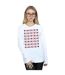 Disney Pantalon de survêtement Mickey And Minnie Christmas Hearts Womens/Ladies (Blanc) - UTBI9141-2