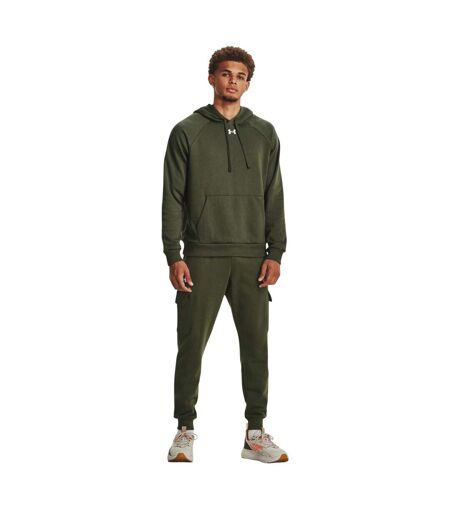 Sweat À Capuche Homme Vert Under Armour