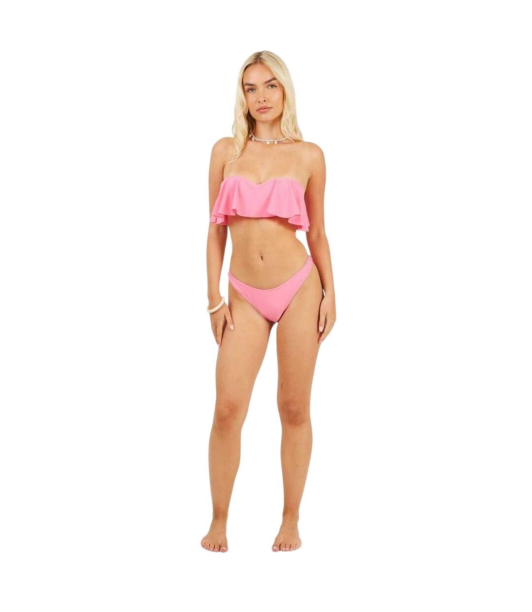 Bas De Maillot De Bain Femme Rose Vif Brave Soul-4