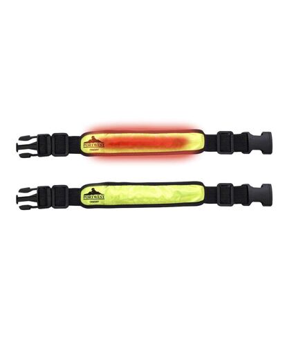 Portwest Illuminated Flashing Armband (Yellow/Black)